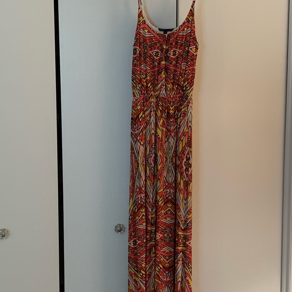 Patterned maxi dress